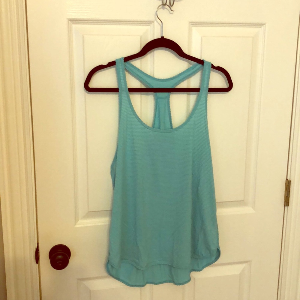 Lululemon singlet aqua Blue Gray